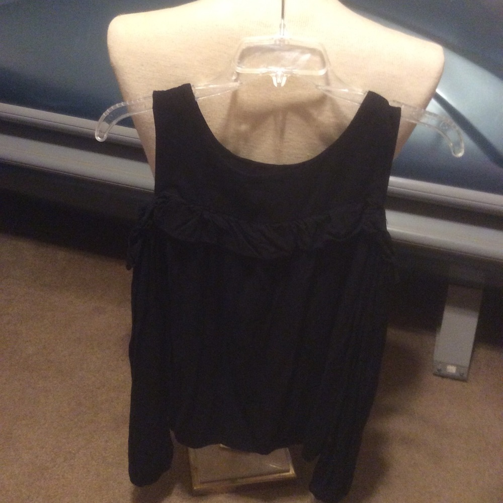 La Boutique small open shoulder blouse